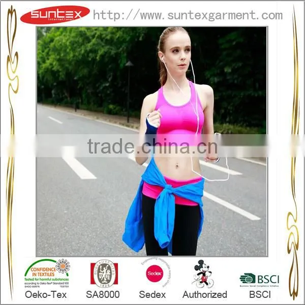 2015 Oeko Comfortable Quick Dry Breathable for Women Fitness Wear Lady's Sports Bra photo-4