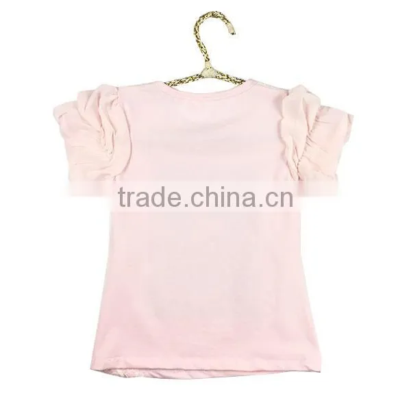 2016 Summer T-shirt New Fashion Baby Girls Clothe photo-3