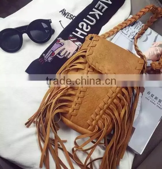 DY0030Z Europea Fashon Hot Sale Tassels Mini Bag Fringe Mini Bag photo-3