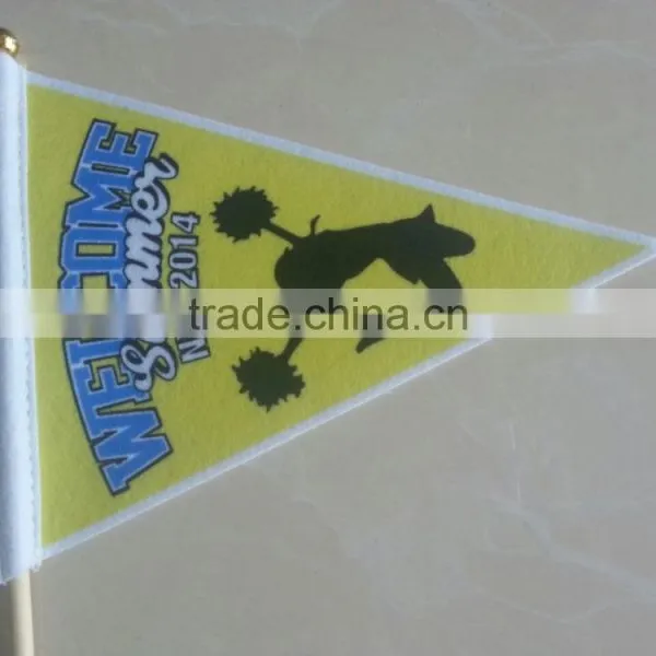 Wood Pole Hand Flag photo-2