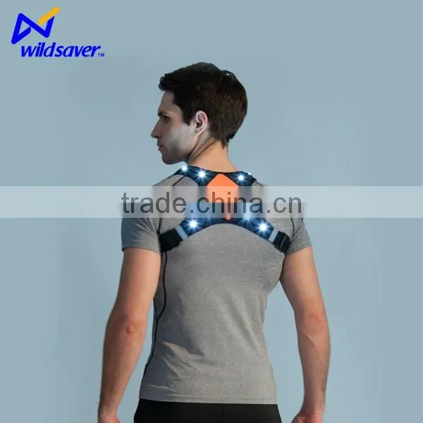 Brand New LED Reflective X Design Vest for Night Training and Jogging photo-2