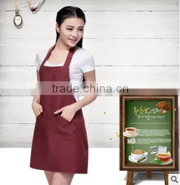 Advertising Apron Custom Logo Printing Fashion Promotional Gifts Korean Polyester Waterproof Aprons Custom Manufacturers photo-3