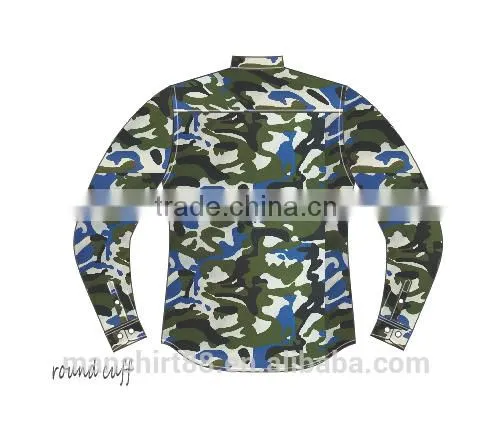 Latest Fashion Designer Military Shirt, Camo Shirt, Camp Shirt photo-2