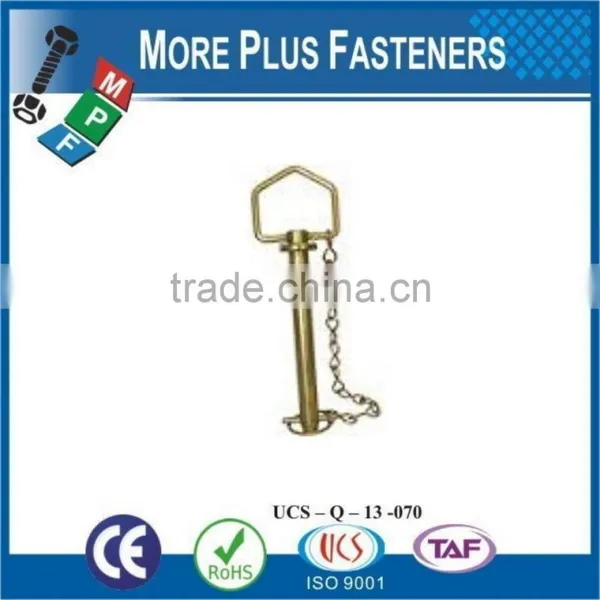 Made In Taiwan Custom Made Steel Plain Finish Special Solid Pin photo-3