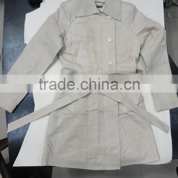 Long Women Leather Coat photo-3
