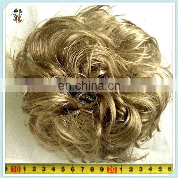 Natural Colors Kids Dome Scrunchy Bun Synthetic Hair Pieces HPC-0125 photo-6