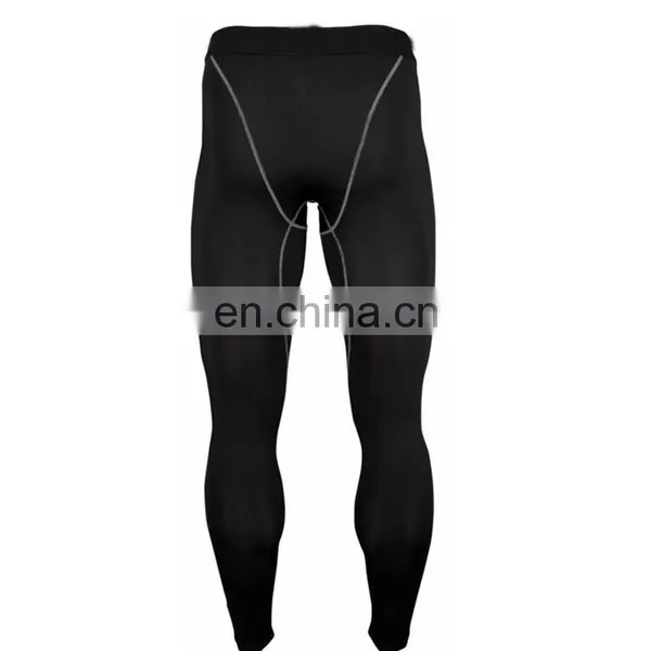 Mens Black Slim Fit Active Wear Skins Compression photo-4