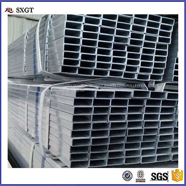 80×40 Hot Dipped Galvanized Rectangular Hollow Section photo-4
