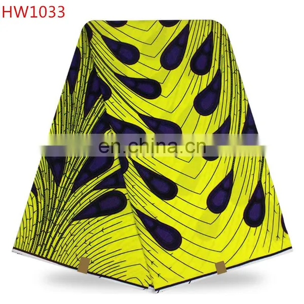 African Wax Prints Fabric Top Quality Hollandis Wax Cotton Fabric photo-5