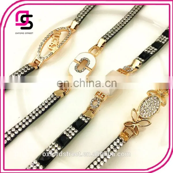 Korean Originality Simple Fresh Artificial Diamond Alloy Bracelet photo-2