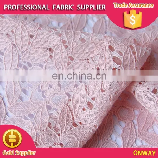 Original Design China Textile Women Garment Fabric Nylon Cord Lace photo-3