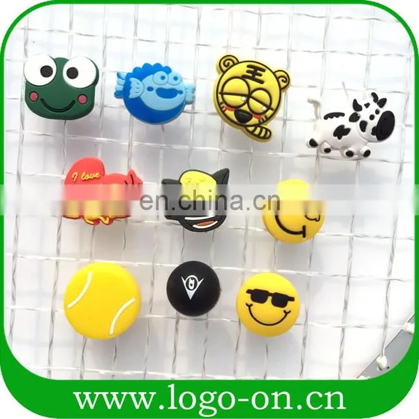 2017 Fancy Custom Dampeners Tennis Pvc Soft Silicone Vibration Dampeners For Sale photo-3