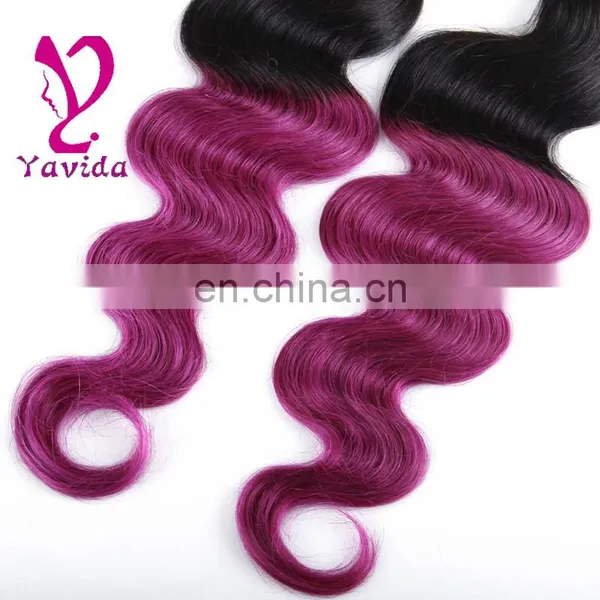 Peruvian Ombre Hair Ombre Hair Wefts Human Braid Hair Bulk photo-6