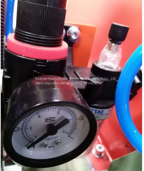 6kg/cm2 Semi-automatic Single Head Aluminium Cutting Machine