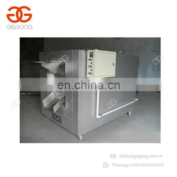 Continuous Pine Nut Sesame Cocoa Bean Pumpkin Seeds Roaster Machinery Hemp Seed Peanut Roasting Machine Price photo-3