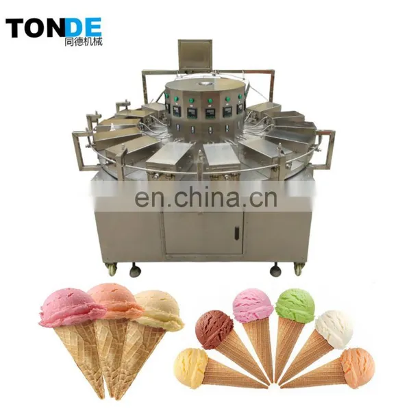 Commercial Ice Cream Soft Ice Cream Cone/waffle Cone Machine photo-4