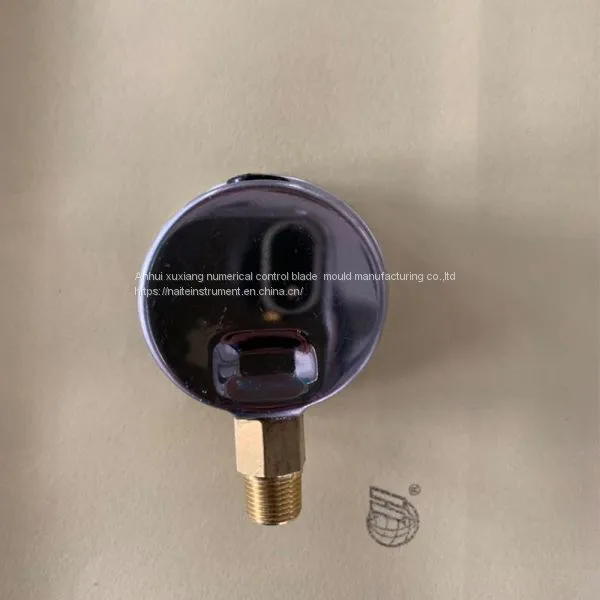 Factory Supply 63mm Hydaulic Oil Bottom Pressure Gauge 1.6Mpa photo-5