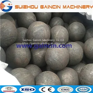 Hammer Forged Grinding Media, Large Ball Mill Used Grinding Media Steel Balls for Ore Grinding, Forged Ball photo-2