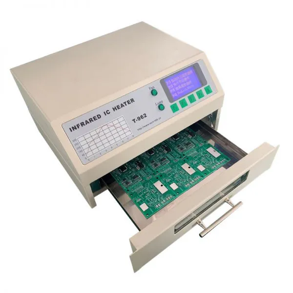 Desktop Reflow Oven LED SMT Reflow Oven Puhui T962/T962A+/T962C
