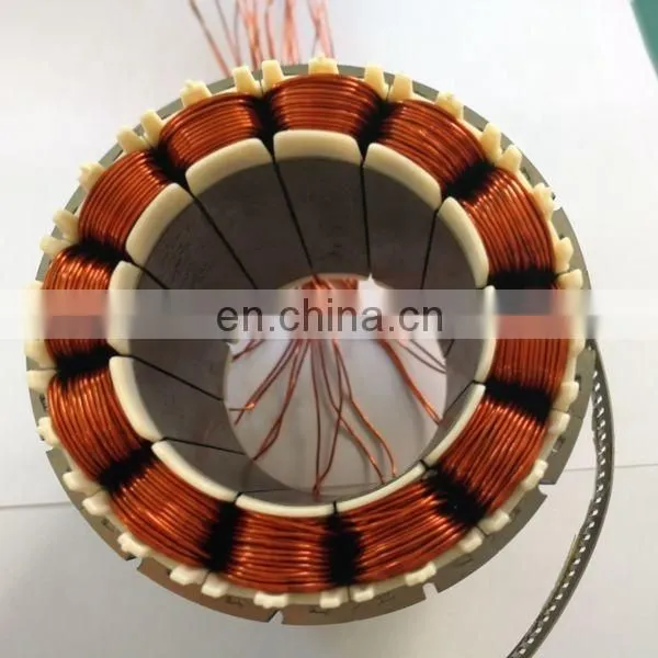 120mm Custom Brushless dc Motor Winding Stator and Rotor Assembly With Rotor Shaft photo-5