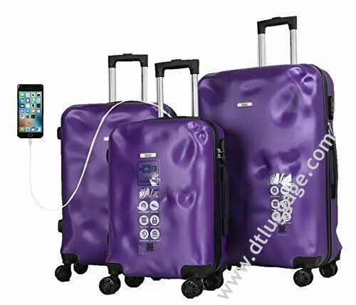 New Design High Quality PC Trolley Travel Hardcase Luggage Siutcase photo-4