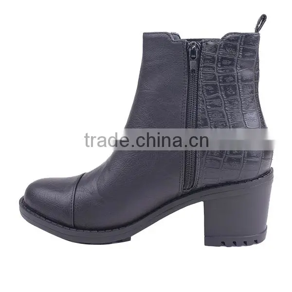 Competitive Price China Hiking Underground Woman Shoes Boots With Rlastic Band photo-4