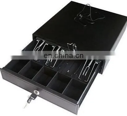 5 Bills 8 Coins POS Cash Drawer Metal 4 Bills and 5 Coins Checkout Counters Cash Holders photo-2