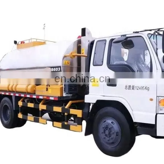 4x2 Left Hand Drive Dongfeng Euro5 180HP 7m3 Asphalt Distributor Trucks for Sale