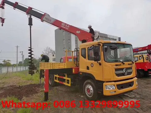 Горячая распродажа! Продается грузовой автомобиль Dongfeng D9 с дизельным двигателем мощностью 190 л.с., грузоподъемностью 5 тонн, оборудованный краном