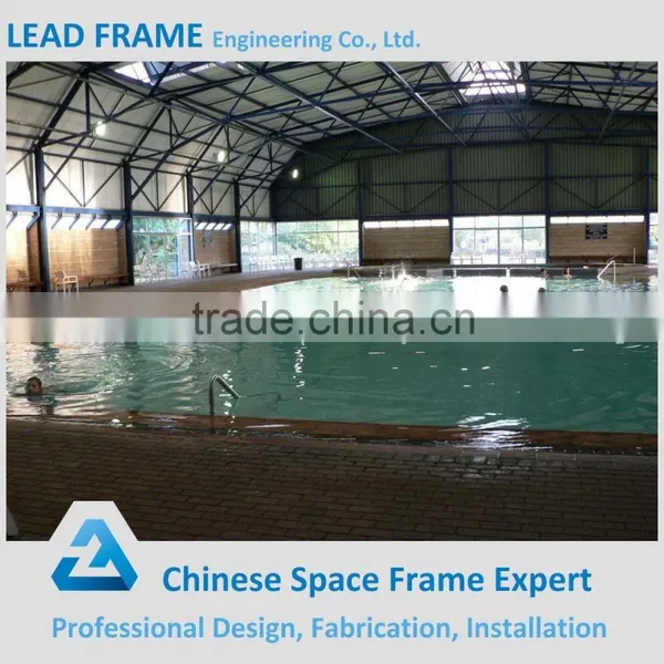Best Quality Prefabricated Steel Building for Swimming Pool Cover photo-6