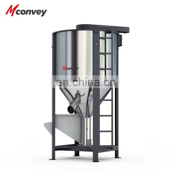 2022 New Popularity Hot Sale Products 304 Stsainless Steel Batch Vertical Rotary Powder Dry Mixer Machine photo-3