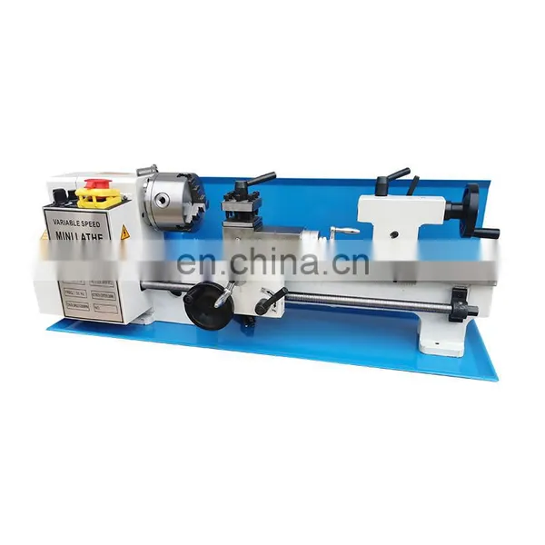 DIY0714 Direct Connect Bench Lathe Machine With 20mm Spindle Bore for School Training and Hobby Users photo-2
