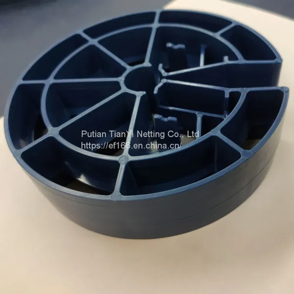 PE/PP Plastic Spacer Protective Layer of Reinforcing Steel Bar Heavy Duty Pile Cage Wheels photo-5