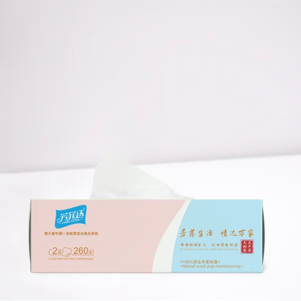 OEM and ODM Factory Wholesales the Facial Tissue Paper to the Silkroad Countrys
