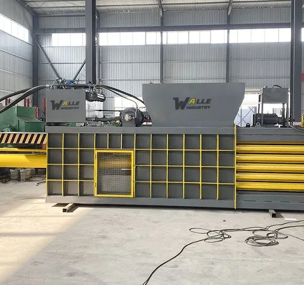 WL160T Carton Bale Compress Machine Waste Carton Plastic Compressing Baling Machine photo-4