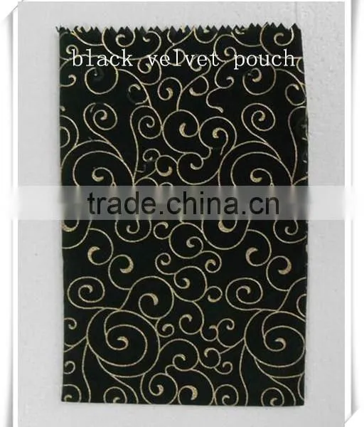 Checked Velvet Gift Pouch/present Bags/packing Bag for Presents Wrapping photo-3