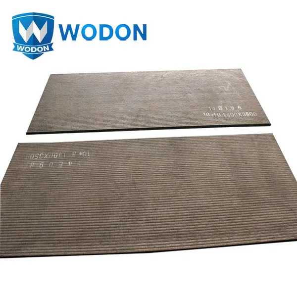 High Quality Chromium Carbide Overlay Loader Bucket Wear Plate Equipment Low Price High Impact Resistance With Long Service Life photo-4