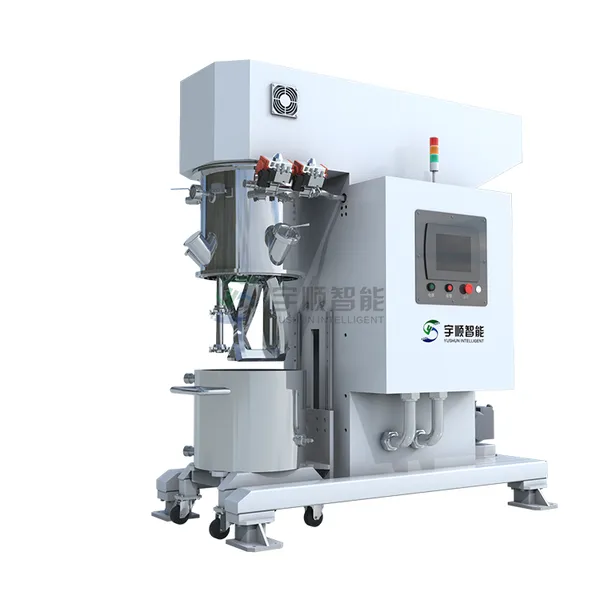 Yushun Intelligent Dual Planetary Power Mixer (30L-200L) Three-dimensional Motion Mixing Mechanical Equipment
