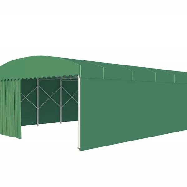 Warehouse Sunshade Canopy | Rain Canopy | Folding Rain Canopy | Manual Push-pull Telescopic Tent. Choose Shan Zheng Tent. photo-2