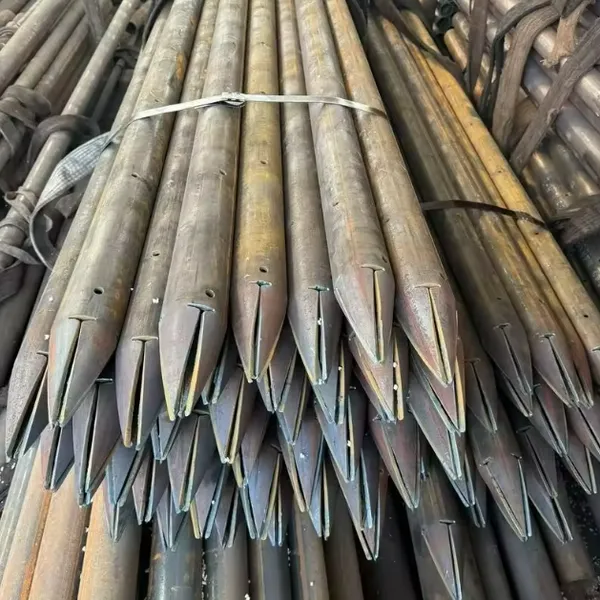 Fast Delivery Carbon Steel Grouting Pipe 25mm-100mm Diameter for Marine Projects photo-2