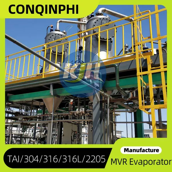 Industrial Skid-mounted Evaporator PLC Touch Screen, 200L/H Capacity, 304 Stainless Steel, IP54 Enclosure photo-2