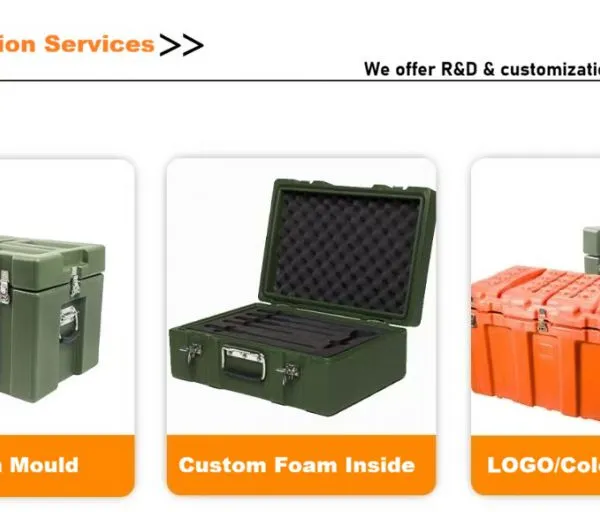 IP65 Plastic Hard Case Waterproof Safety Equipment Instrument Shipping Case Tool Box photo-5