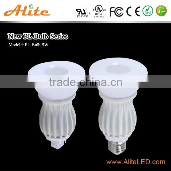 High Quality 9W LED G24 E27 Plug Light,PL Plug LED Lamp,Plc Plug Bulb