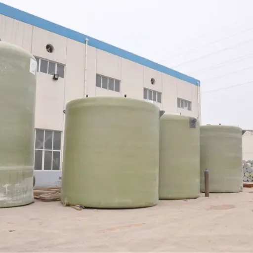 FRP Dilute Hydrochloric Acid Storage Tanks 5000L Capacity 2.5mm Wall Thickness Corrosion-Resistant photo-3