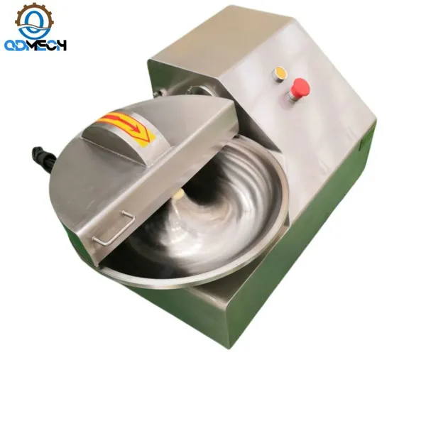 Efficient Stable Operation Meat Garlic Ginger Mincing Small Bowl Cutter Commercial Tabletop Single Speed Meat Cutting Machine photo-3