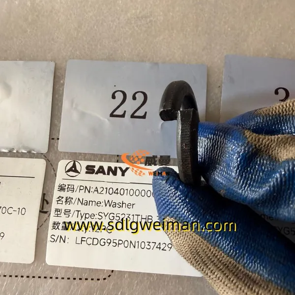 Original Sany Washer A210401000008 For Sany Concrete Pump Spare Parts photo-4