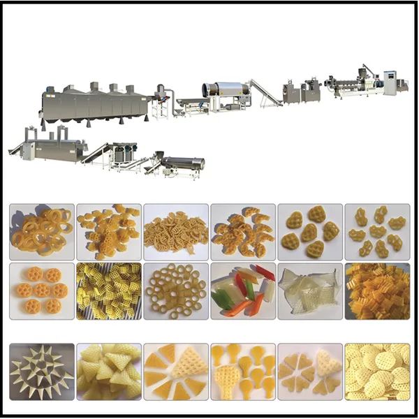 Jinan DG Salanty Pipe 3d 2d Snacks Pellets Food Extruding Machines Production Line Manufacturing Plant photo-2