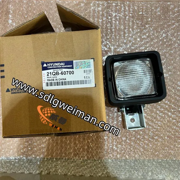 Original Hyundai 21QB‑60700 Work Lamp for Excavator