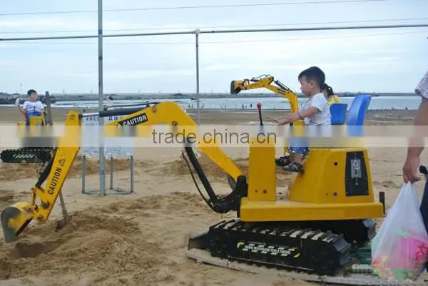 Best Sellling for Children Attraction Kids Mini Excavator photo-3