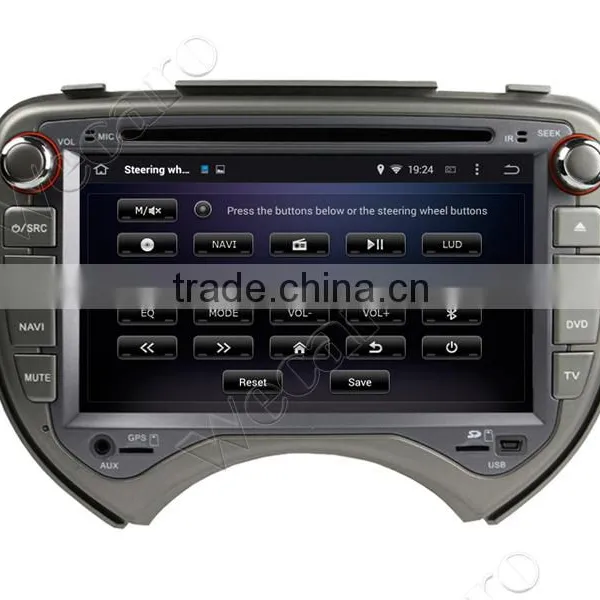 Wecaro WC-NM7043 Android 4.4.4 Stereo Double Din for Nissan March Car Dvd Player With Gps WIFI 3G 1080p photo-2
